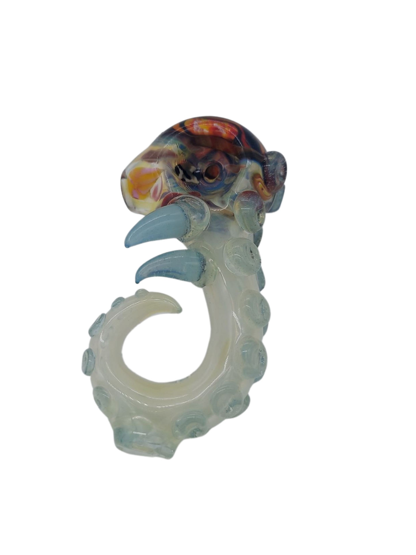Wicked Glass - Tentacle Hand Pipe - Crezbo Collab